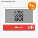 SATISPAY LightBox rettangolare - CAMPIONE NON IN VENDITA