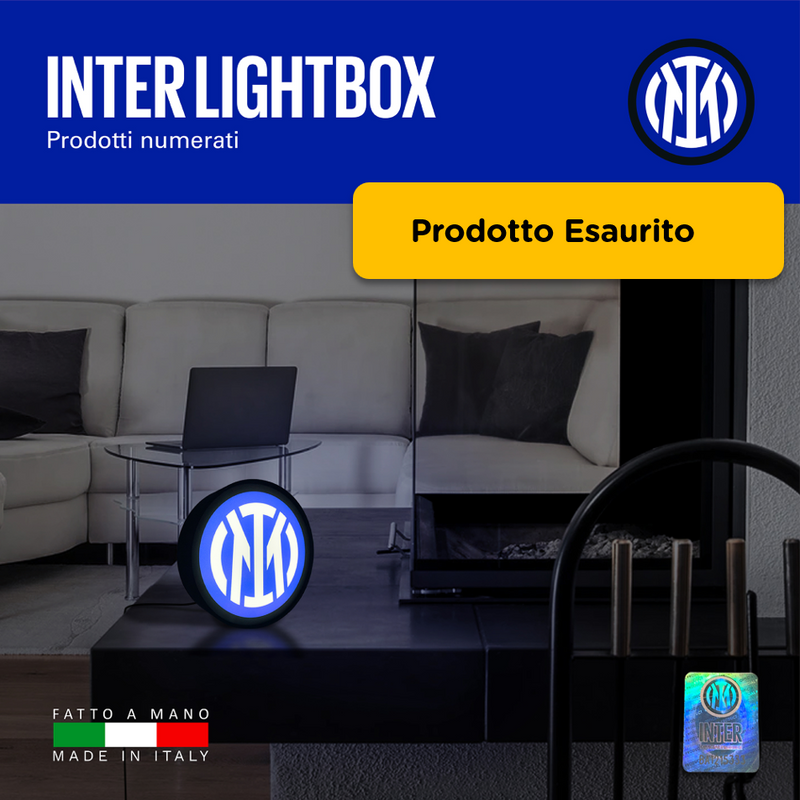 P R O D O T T O E S A U R I T O! INTER LightBox - Lampada da Interni