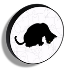 Lampada silhouette gatto 4