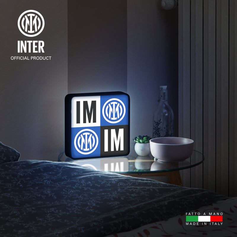P R O D O T T O E S A U R I T O! INTER LightBox 2 - Lampada ufficiale con 2 grafiche intercambiabili