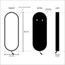METALAMPS - Lampada con 3 grafiche interattive e intercambiabili