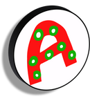 Lettere luminose Illustrate circolari