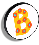 Lettere luminose Illustrate circolari