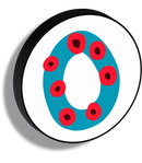 Lettere luminose Illustrate circolari