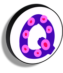 Lettere luminose Illustrate circolari