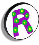 Lettere luminose Illustrate circolari