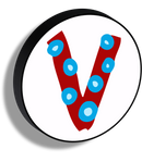 Lettere luminose Illustrate circolari