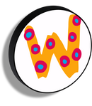 Lettere luminose Illustrate circolari