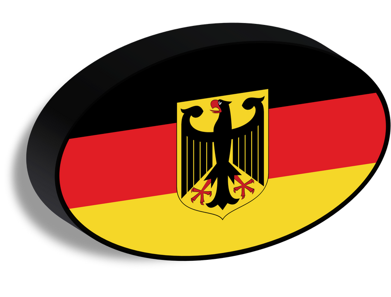 Bandiera luminosa_Germany ovale