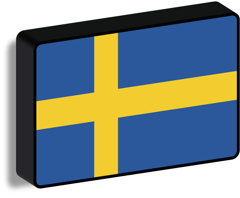 Bandiera luminosa_Sweden