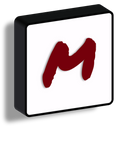 Lettere luminose grafica Marker quadrate