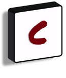 Lettere luminose grafica Marker quadrate