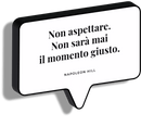 Lampada citazione_Non aspettare