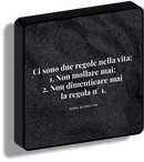 LightBox citazione_Ci sono due regole