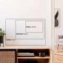 Lampada per Grafiche - Rettangolo a Luce Bianca (RE7)