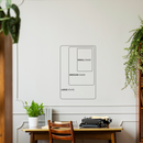 LAMPADA Personalizzabile - Rettangolo Verticale (RE7V)