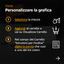 Grafica Removibile Rettangolare - Indicazioni Personalizzabili