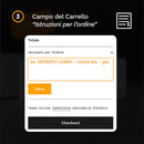 Grafica Removibile Rettangolare - Indicazioni Personalizzabili 2.0