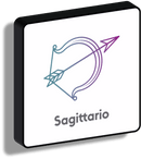 Lampada segno zodiacale Sagittario