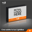 Insegna Luminosa Personalizzata - WINDTRE