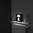 Lampada con due grafiche