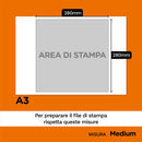 Landoframe Quadrata - Lampada Personalizzata Fai da Te