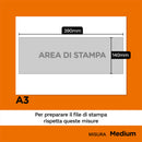 Landoframe Rettangolare Wide - Lampada Personalizzata Fai da Te