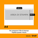 Landoframe Rettangolare Wide - Lampada Personalizzata Fai da Te