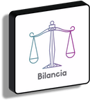 Lampada segno zodiacale Bilancia