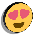 Lampada - Emoji occhi a cuore