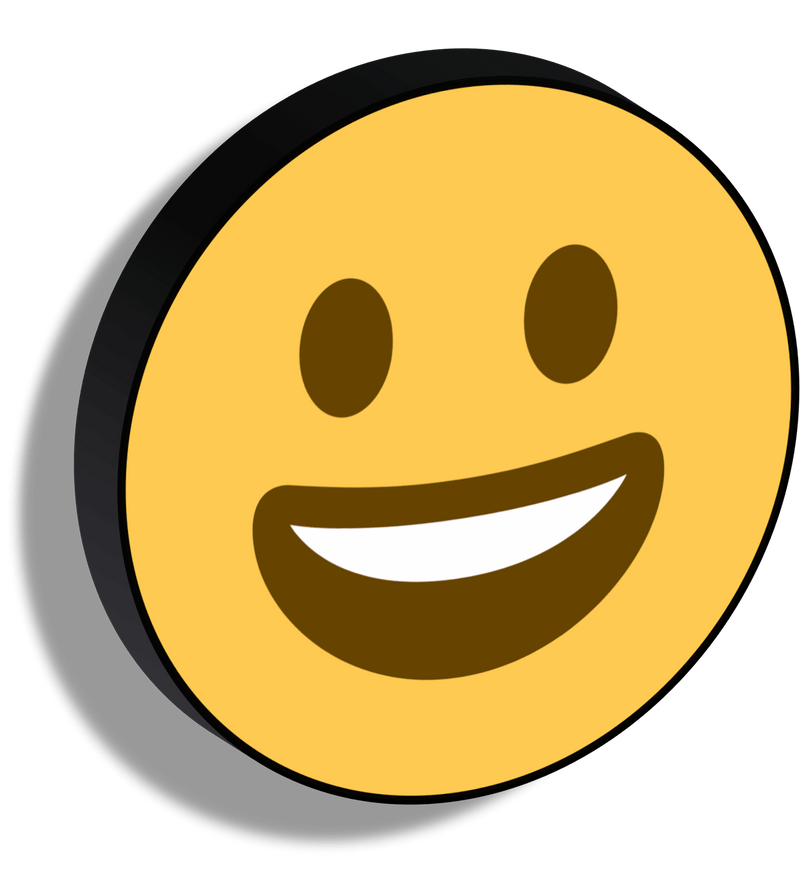 Lampada - Emoji sorriso