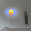 Lampada fumetto giraffa