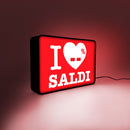 Grafica Removibile Rettangolare - I Love Saldi 2.0