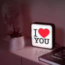 Lampada - I Love ...  (Personalizzabile)
