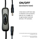 Lampada con due grafiche