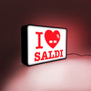 Grafica Removibile Rettangolare - I Love Saldi