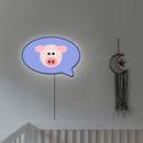 Lampada fumetto maialino