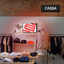 Grafica Removibile Rettangolare - Indicazioni Personalizzabili