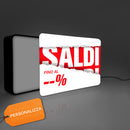 Grafica Removibile Rettangolare - Saldi Personalizzabili