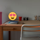 Lampada - Emoji occhi a cuore