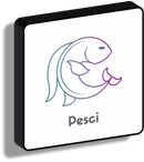 Lampada segno zodiacale Pesci