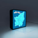 Lampada Quadrata - Mappa San Marino