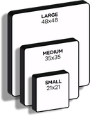 Lampada per Grafiche - Quadrato a Luce Bianca