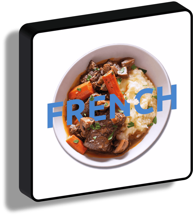 Insegna luminosa French food