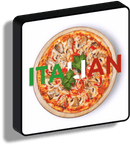 Insegna luminosa Italian food