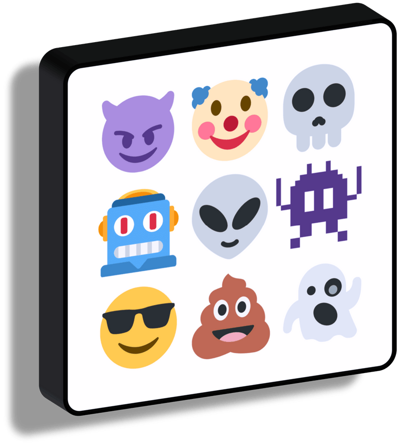 Emoji luminosi_Emoji set