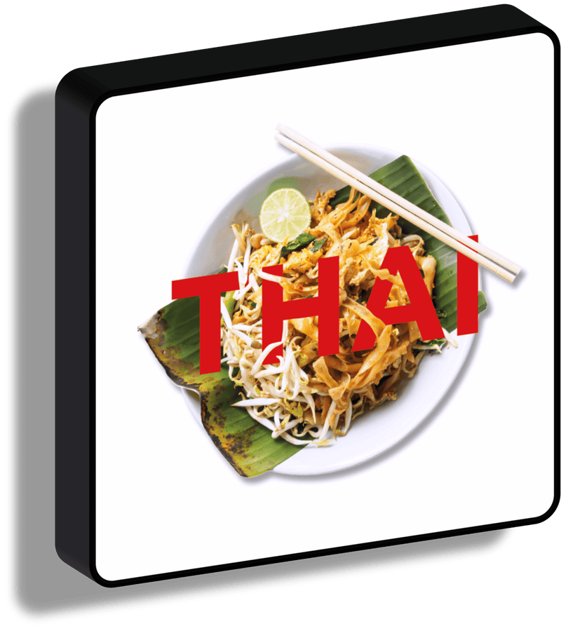 Insegna luminosa Thai food
