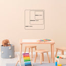 Lampada Alfabeto fiorito