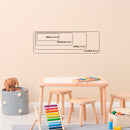 Lampada Alfabeto colorato