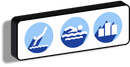 Insegna luminosa I love swim